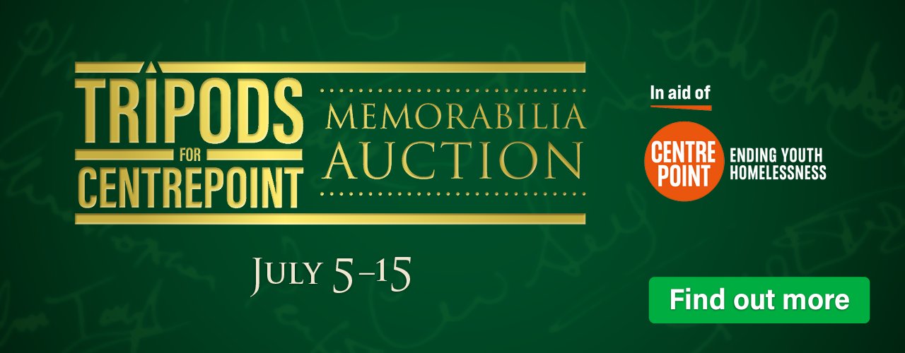 The Tripods: All For Nothing? Memorabilia Auction